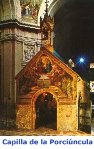 Consigue con que reconstruir el templo "la Porciúncula"