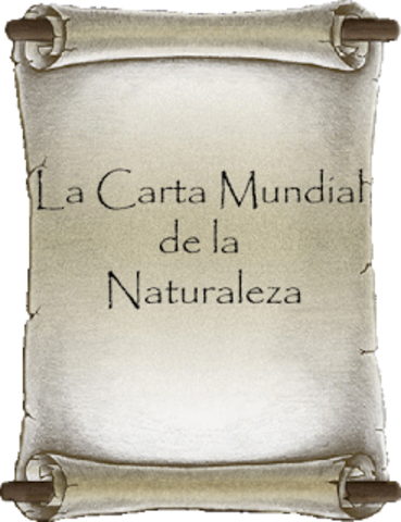 Se crea la carta mundial de la naturaleza