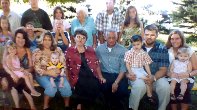 Grandparents 40th anniversary