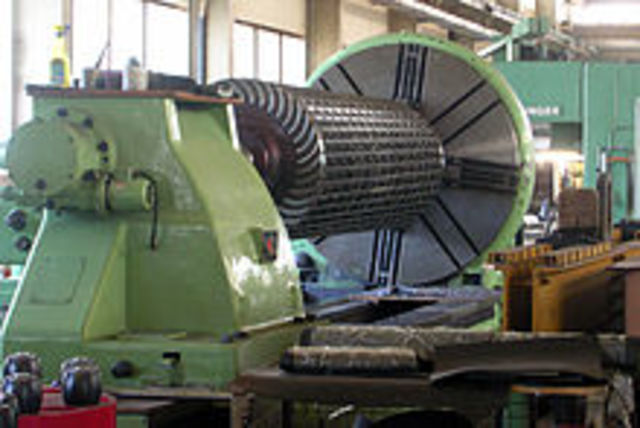 Turbina de flujo transversal.