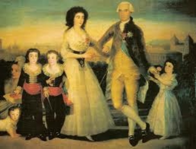 1803 Retrata a los condes de Fernán Núnez