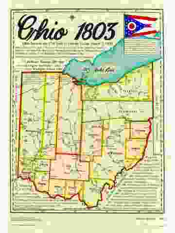 Ohio becomes a state