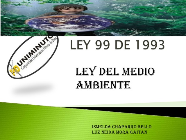 Ley 99 Corporaciones autónomas regionales