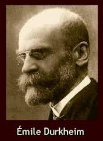 ÉMILE DURKHEIM