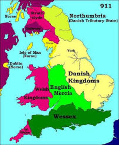 Danish Vikings establish a kingdom in York, England.