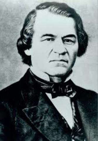 Andrew Johnson is impeached
