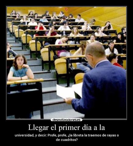 Primer día de universidad en Ecuador