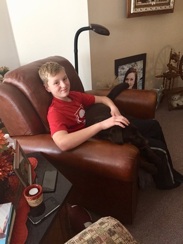 Me and the Cousins Dog