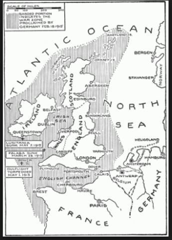 Germany resumes unrestricted submarine warfare