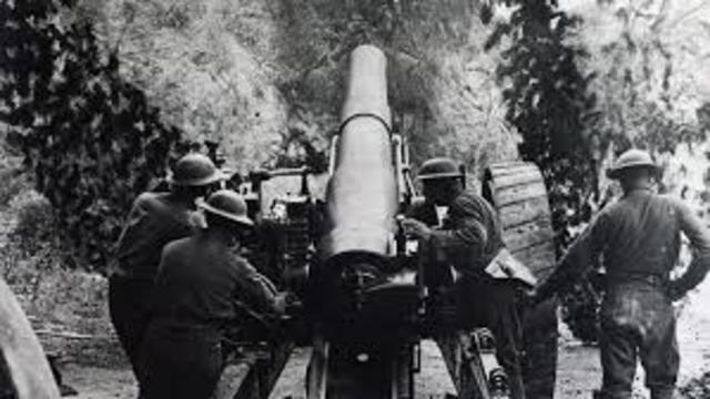 Beginning of World War I