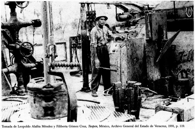 The first drilling in Mexico to obtain oil.