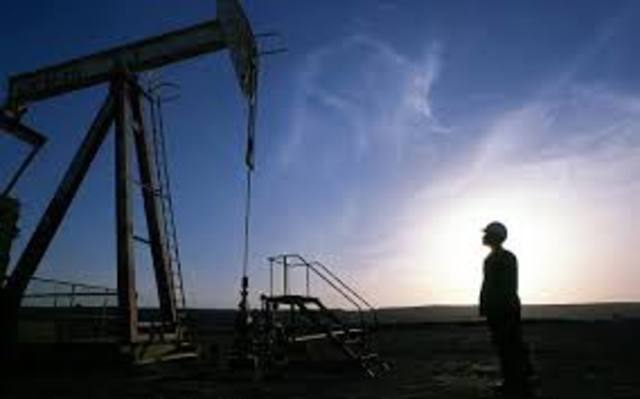 The oil is started to explode