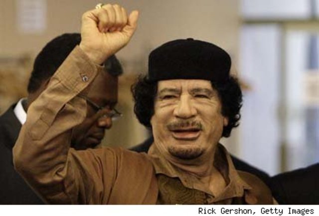 Gaddafi and oil