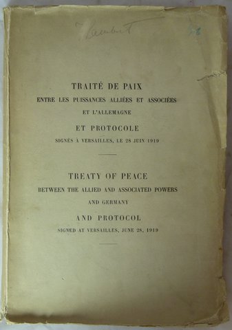 Treaty of Versailles