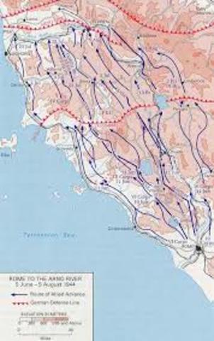U.S. Army Divisions of World War II - Rome-Arno Campaign