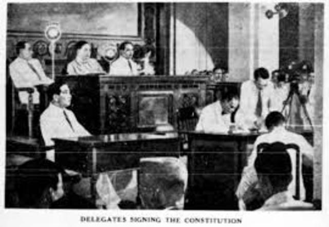 First  Constitutional convention