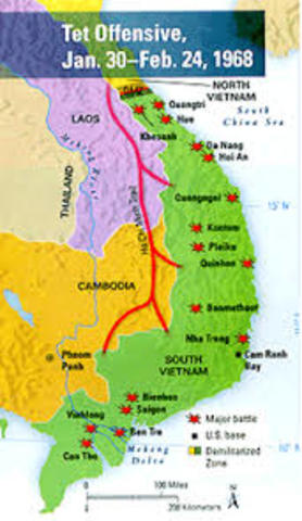 Tet Offensive begins