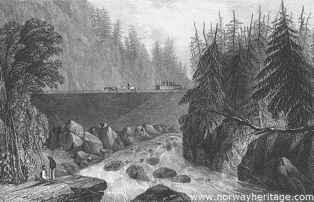 The Erie Canal was built