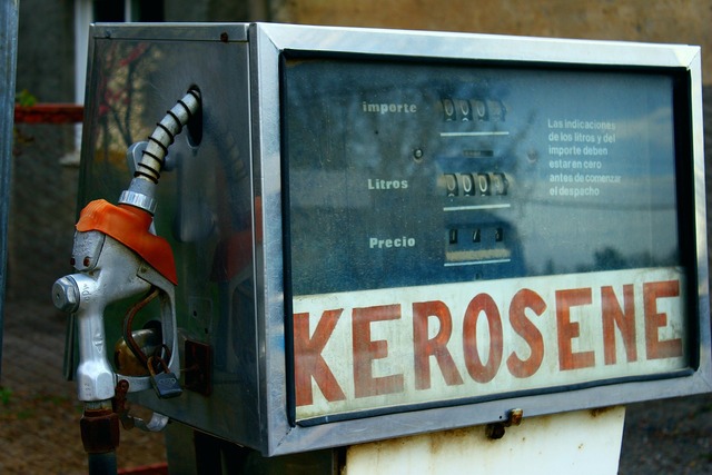 Use of kerosene.