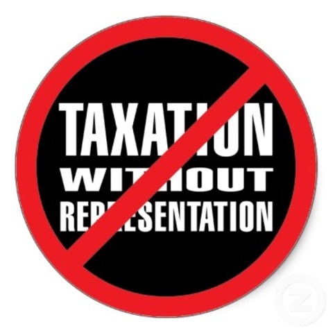 (1764) sugar act “ no taxation without representation”
