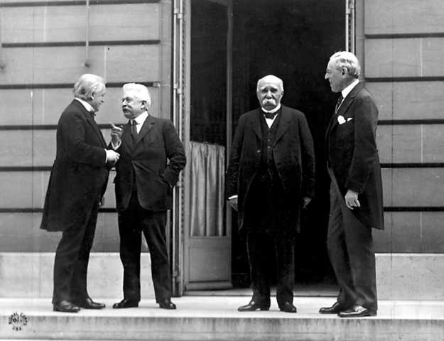 Big Four approve Treaty of Versailles
