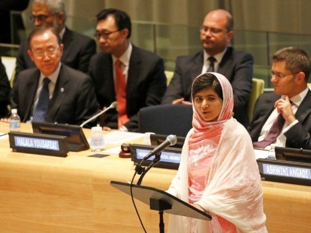 Malala Shares her Voice