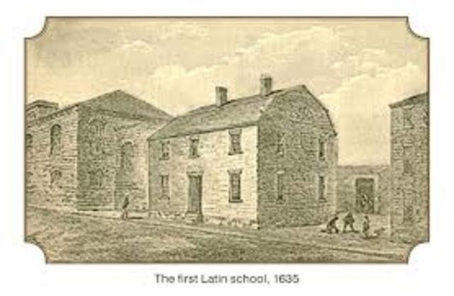 1635 Boston Latin Grammar School