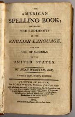 Philadelphia, Noah Webster's American Spelling Book