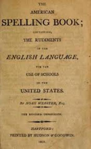 Noah Webster American Spelling Book