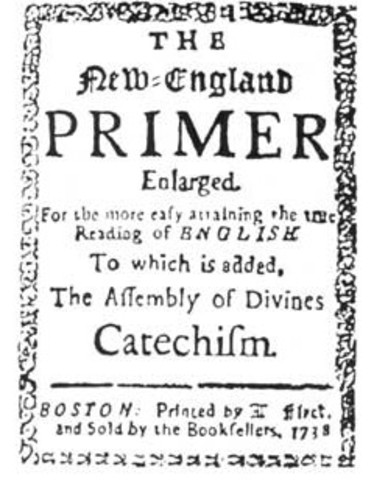 1687-1890 New England Primer published