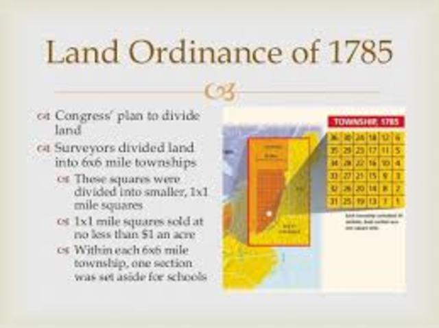 Land Ordinance Act, Northwest Ordinance