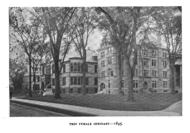 Emma Willard’s Troy Female Seminary opens, first endowed secondary school for girls