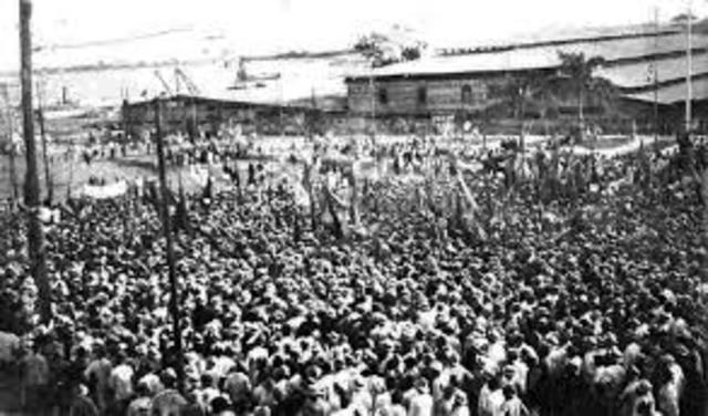 Huelga general de trabajadores