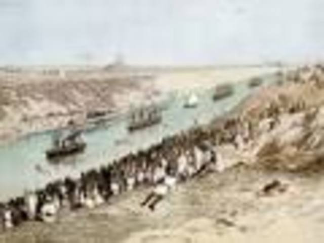Suez Canal Finished