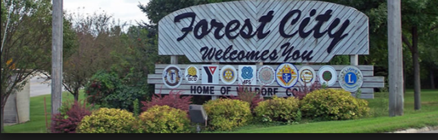 We moved to forestcity