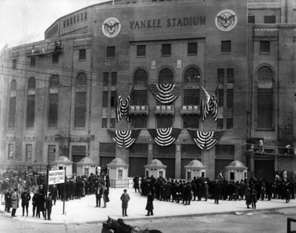 Yankee Stadium Opens.