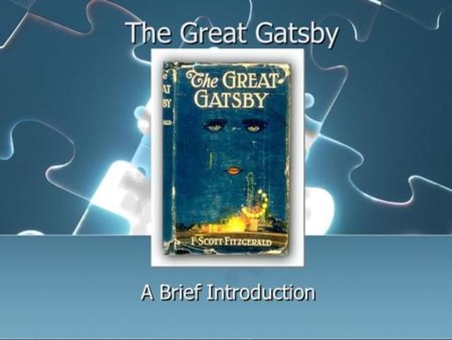 Great Gatsby published