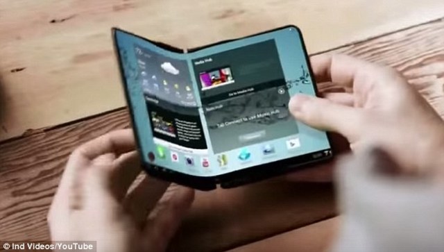 Foldable Samsung Phone