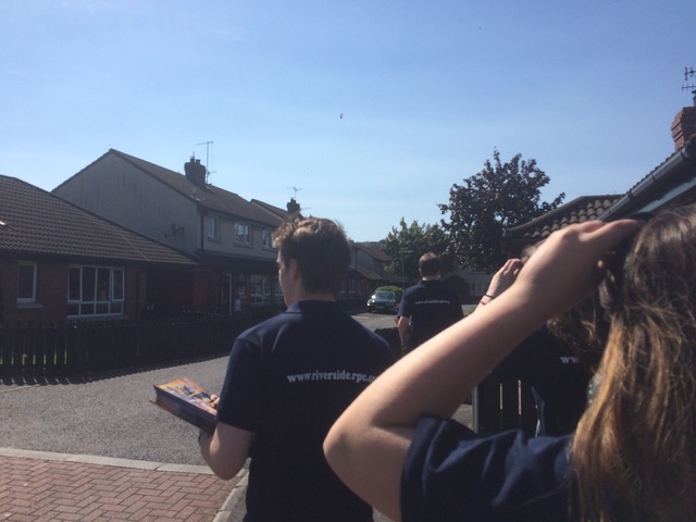 Distributing Leaflets