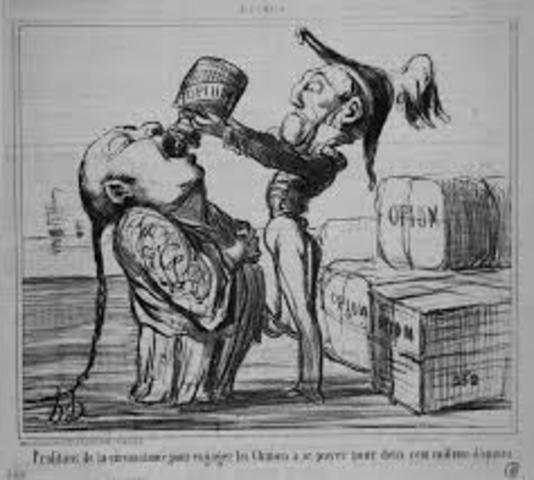 Opium Wars Begin