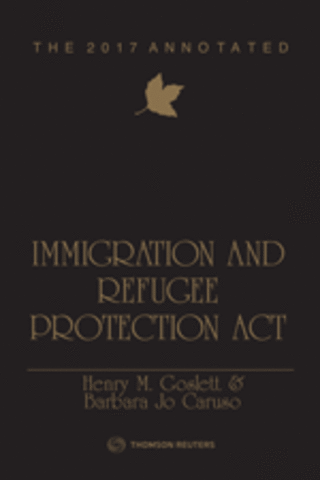 Immigration and Refugee Protection Act