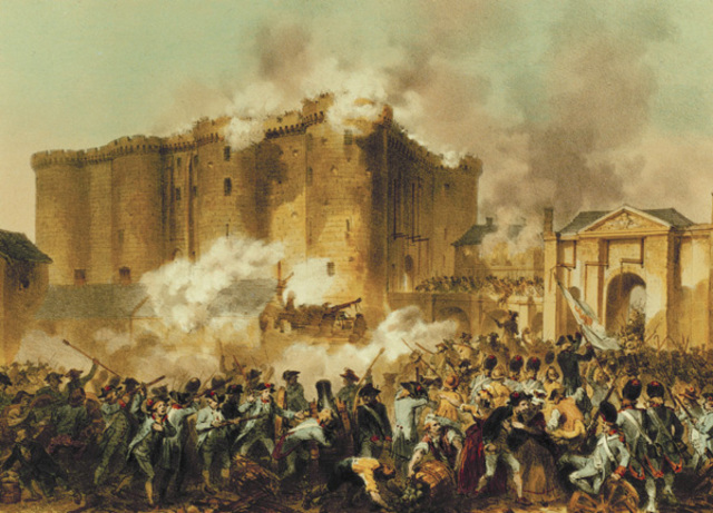 Sturm auf die Bastille - Beginn der französischen Revolution