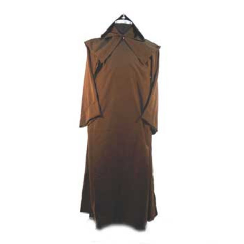 La desnudez de Francisco fue cubierta por su sayal.