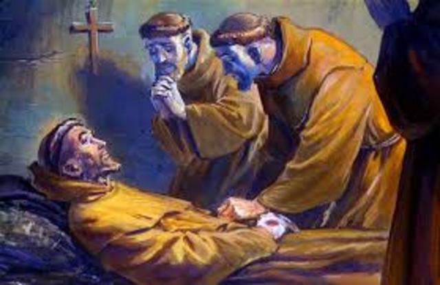 Francisco tiene sus primeros hermanos (Pedro y Bernardo).