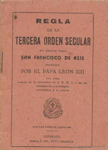 Se crea la tercera orden, con el fin de acoger a quienes no podían abandonar sus obligaciones familiares.