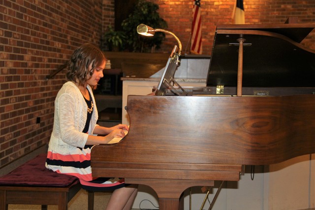 I learned how to play the piano