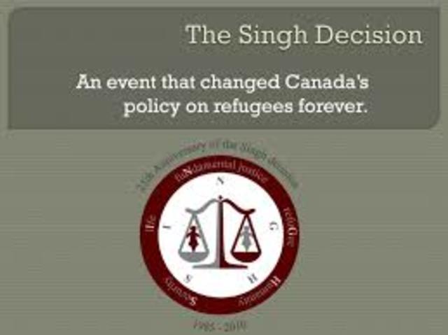 Singh Decision