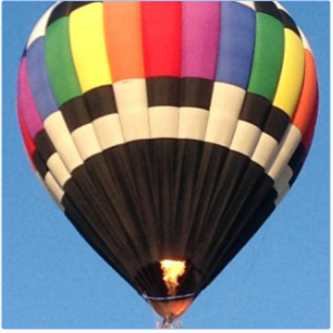 I saw the hot air balloon races