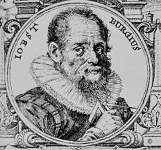 Jost Burgi invented minutes