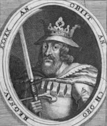 Harald blåtand blev konge. (ca.)